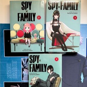 Spy x Family Manga Volumes 2, 3, and 5